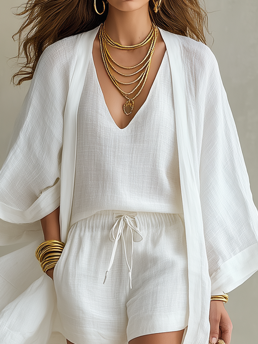 Charlotte | Lightweight Layered Casual Three-Piece Set