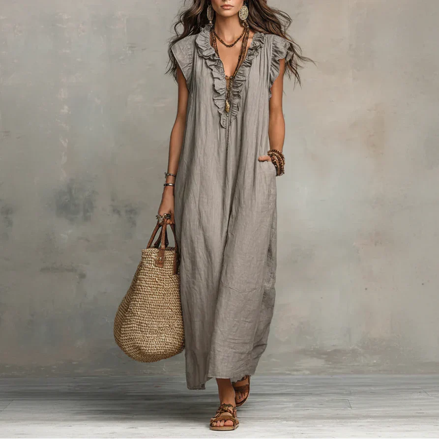Patricia | Long Bohemian Dress